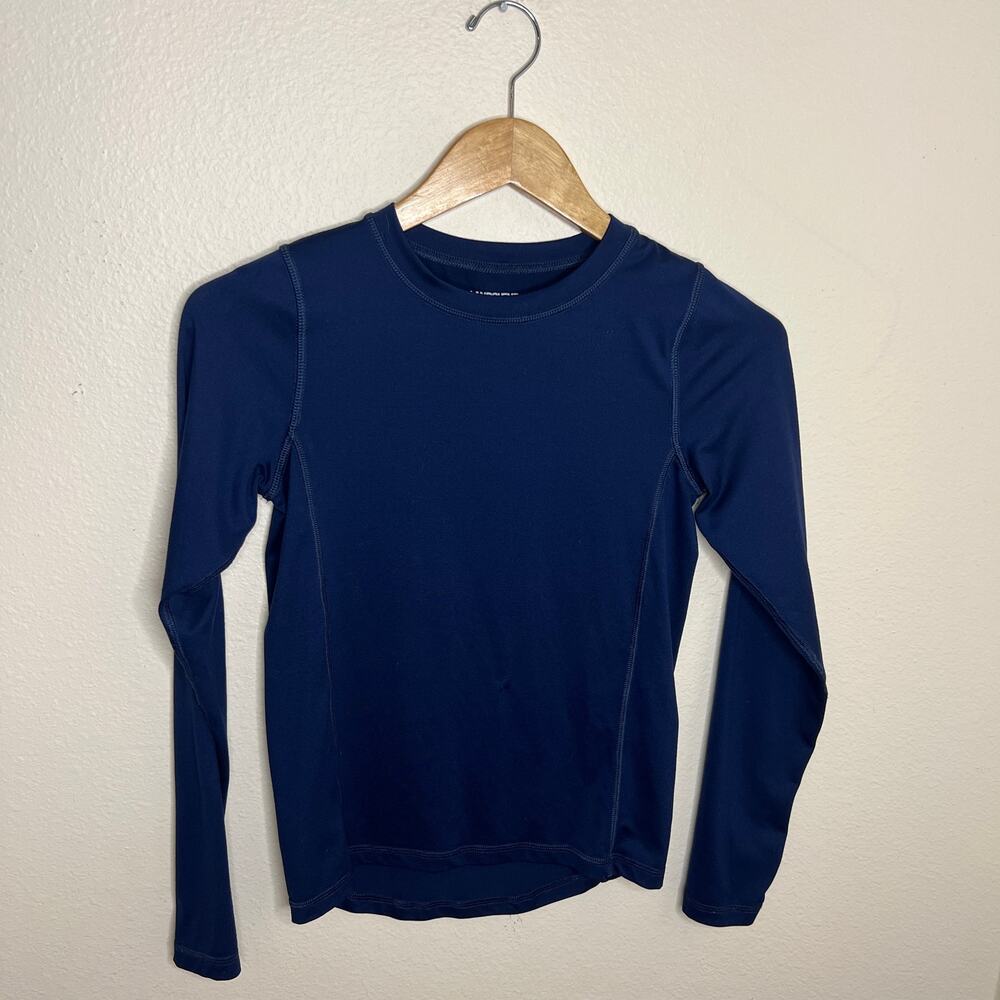 Lands' End Navy Long Sleeve Tee Medium